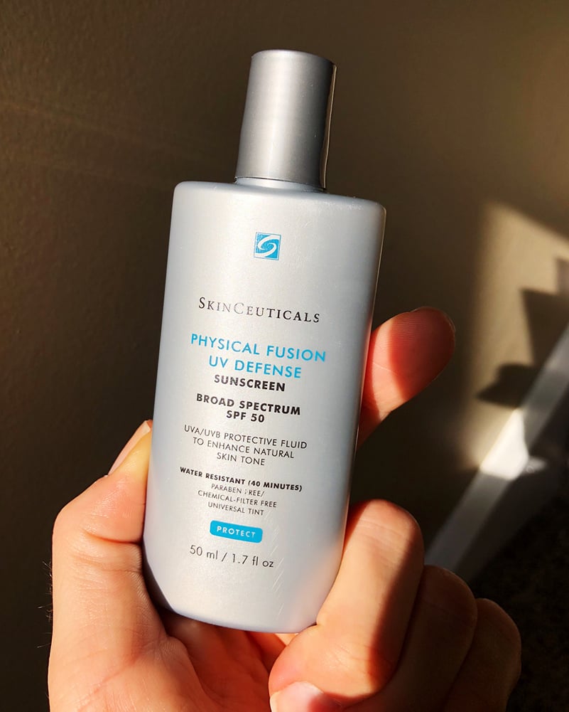 SkinCeuticals Physical Fusion UV Defense SPF 50 Review Natural Beauty Wise Up